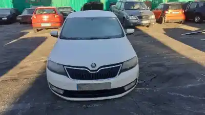Scrapping Vehicle skoda rapid active of the year 2015 powered cayc Scrapping Vehicle skoda rapid active of the year 2015 powered cayc