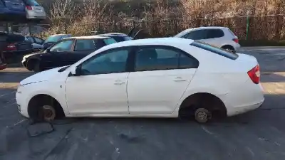Scrapping Vehicle skoda rapid active of the year 2015 powered cayc Scrapping Vehicle skoda rapid active of the year 2015 powered cayc
