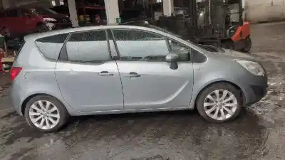 Scrapping Vehicle opel meriva b selective of the year 2010 powered a14nel