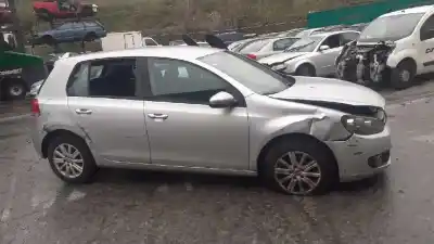 Veículo de Sucata volkswagen golf vi (5k1) advance do ano 2010 alimentado cbzb