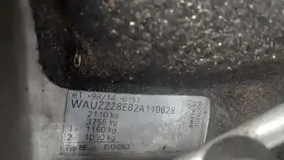 Veículo de Sucata audi a4 avant (8e) 2.5 tdi (114kw) do ano 2006 alimentado aym