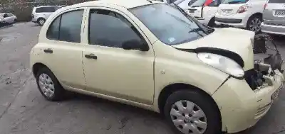 Sloopvoertuig nissan micra (k12e) 25 aniversario van het jaar 2004 aangedreven cr12