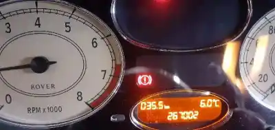 Veículo de Sucata mg serie 75 (rj) 2.0 kv6 classic do ano 2002 alimentado 20k4f