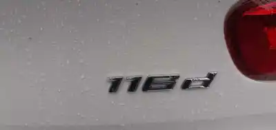 Veículo de Sucata bmw serie 1 lim. (f20) 116d do ano 2015 alimentado b37d15a