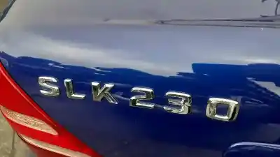 Verschrottungsfahrzeug mercedes-benz clase slk (w170) roadster 230 compressor (170.449) des jahres 2002 angetrieben m111983