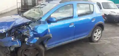 Scrapping Vehicle DACIA SANDERO Stepway of the year 2015 powered H4BA4