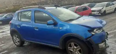 Scrapping Vehicle dacia sandero stepway of the year 2015 powered h4ba4