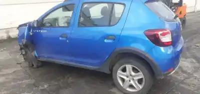 Scrapping Vehicle dacia sandero stepway of the year 2015 powered h4ba4