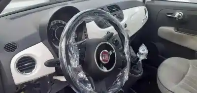 Veicolo di demolizione fiat 500 cabrio (150) lounge dell'anno 2009 alimentato 1691000