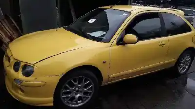 Scrapping Vehicle MG MG ZR 100 D of the year 2002 powered 20T2N