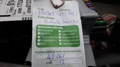 Утилизация автомобиля renault espace iv (jk0) 1.9 dci diesel года 2002 питание f9q820