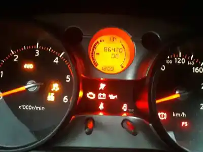 Veicolo di demolizione nissan qashqai (j10) tekna dell'anno 2009 alimentato m9r eur04