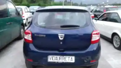 Scrapping Vehicle dacia sandero ambiance of the year 2016 powered k9k e6