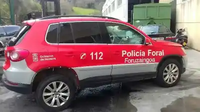 Sloopvoertuig volkswagen tiguan (5n1) country van het jaar 2008 aangedreven cbab