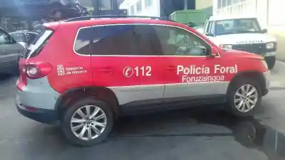 Sloopvoertuig volkswagen tiguan (5n1) country van het jaar 2008 aangedreven cbab