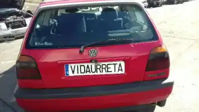 Утилизация автомобиля volkswagen golf iii berlina (1h1) gti года 1993 питание 2e