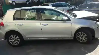 Sloopvoertuig volkswagen golf vi (5k1) 1.6 tdi van het jaar 2010 aangedreven cay