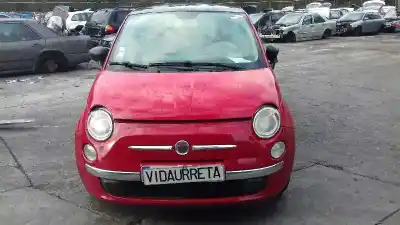 Veicolo di demolizione FIAT 500 CABRIO (150) Lounge dell'anno 2008 alimentato 