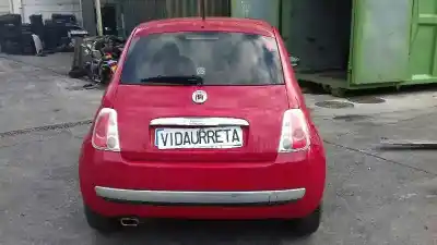 Veicolo di demolizione fiat 500 cabrio (150) lounge dell'anno 2008 alimentato 