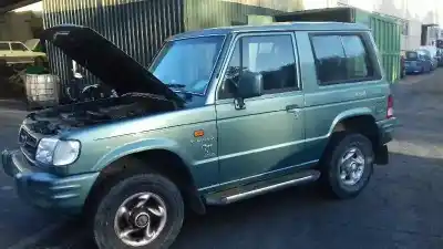 Veículo de Sucata mitsubishi galloper (hyundai) 2.5 turbodiesel do ano 2000 alimentado d4bh