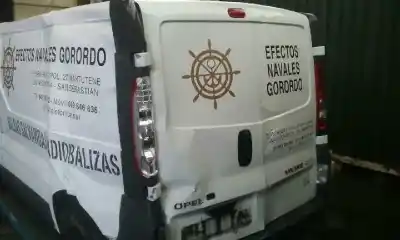 Утилизация автомобиля opel vivaro furgón/combi (07.2006 =>) combi 2.9t l1h1 года 2011 питание m9rm7