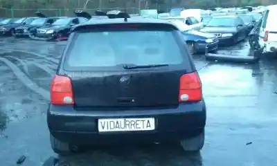 Véhicule à la ferraille volkswagen lupo (6x1/6e1) trendline de l'année 2001 alimenté amf