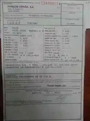 Véhicule à la ferraille saab 900 berlina 2.0 cat de l'année 1994 alimenté b204i