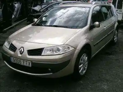 Veicolo di demolizione renault megane ii familiar 1.9 dci diesel fap cat dell'anno 2007 alimentato f9q 818