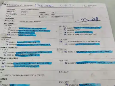 Veículo de Sucata audi a6 berlina (4f2) 3.0 tdi quattro (165kw) do ano 2006 alimentado bmk