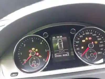 Sloopvoertuig volkswagen cc (358) basis bluemotion van het jaar 2012 aangedreven cfgb