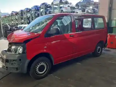 Scrapping Vehicle VOLKSWAGEN                                         T5 TRANSPORTER (7E)                                                                                                                                                                                                                                        Kombi-Hochdach lang                                                                                                                                                                                                                                        of the year 2010 powered CAAB