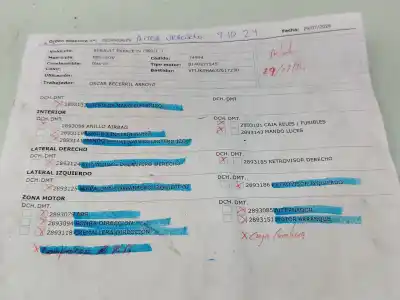 Утилизация автомобиля RENAULT ESPACE IV (JK0/1_) 2.2 DCI (JK07) года 2004 питание G9T 645