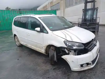 Veículo de Sucata volkswagen touran (1t3) 2.0 tdi do ano 2013 alimentado cfhc