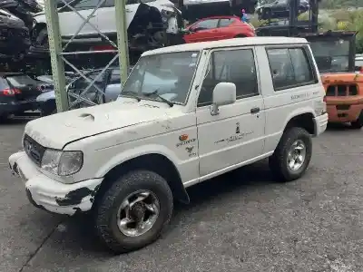 Scrapping Vehicle HYUNDAI GALLOPER 2.0 G /G4CP 5PRANCHERA of the year 2000 powered D4BH