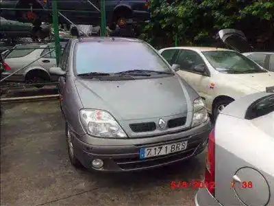 Scrapping Vehicle RENAULT MEGANE I SCENIC (JA0) 1.6 16V Kaleido of the year 1999 powered K4M 700