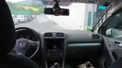 Veicolo di demolizione volkswagen golf vi (5k1) 2.0 tdi dell'anno 2009 alimentato cbdc