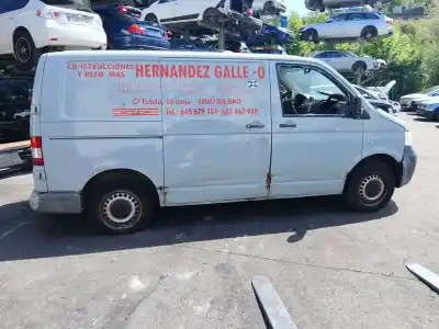 Здавання транспортного засобу volkswagen transporter v furgón (7ha, 7hh, 7ea, 7eh) 1.9 tdi року 2008 потужний brs