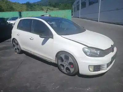 Scrapping Vehicle volkswagen golf vi (5k1) 2.0 gti of the year 2010 powered cczb