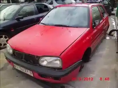 Veicolo di demolizione VOLKSWAGEN GOLF III BERLINA (1H1)  dell'anno 1991 alimentato 