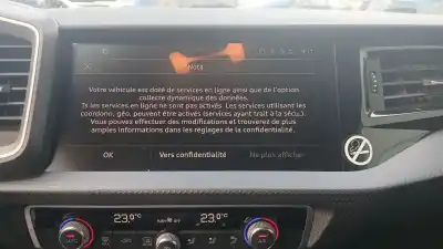 Veicolo di demolizione audi a1 sportback (gba) 30 tfsi dell'anno 2024 alimentato dlaa