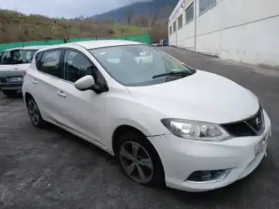 Scrapping Vehicle nissan pulsar fastback (c13) 1.2 dig-t of the year 2015 powered hra2ddt