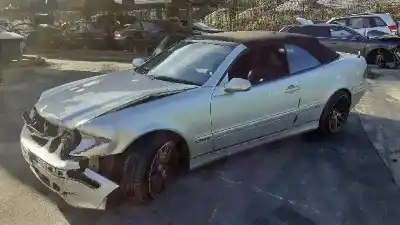 Veicolo di demolizione MERCEDES-BENZ CLASE CLK (W208) CABRIO 200 Compressor (208.444) dell'anno 2001 alimentato M111956