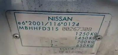 Vehicul casat nissan pixo (uao) acenta al anului 2010 alimentat k10b