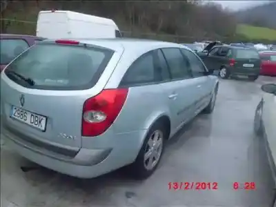 Утилизация автомобиля renault laguna ii (bg0) 1.9 dci diesel года 2001 питание f9q 750