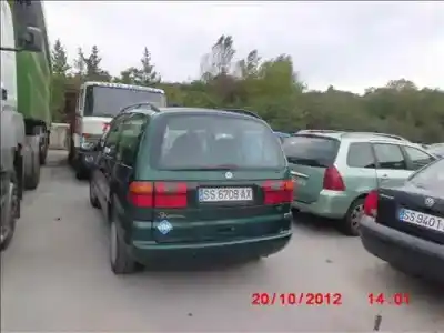 Veículo de Sucata volkswagen sharan (7m8) 1.9 tdi do ano 1995 alimentado 1z