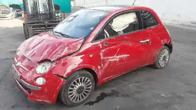 Veicolo di demolizione FIAT 500 CABRIO (150) Pop dell'anno 2012 alimentato 169A4000