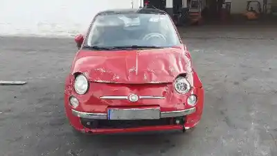 Veicolo di demolizione fiat 500 cabrio (150) pop dell'anno 2012 alimentato 169a4000