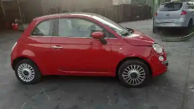Veicolo di demolizione fiat 500 cabrio (150) pop dell'anno 2012 alimentato 169a4000