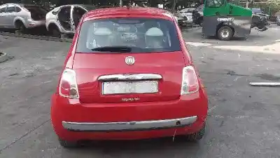 Veicolo di demolizione fiat 500 cabrio (150) pop dell'anno 2012 alimentato 169a4000