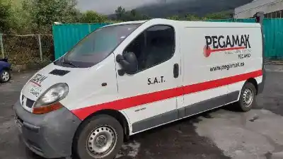 Утилизация автомобиля RENAULT TRAFIC CAJA CERRADA (AB 4.01) Doble cabina L2H1 2.9t года 2004 питание F9Q U7